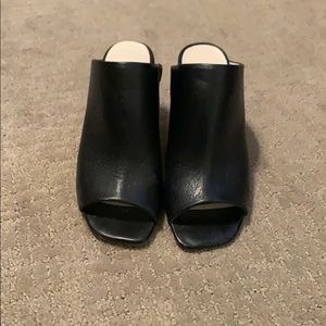 Black Kenneth Cole mules